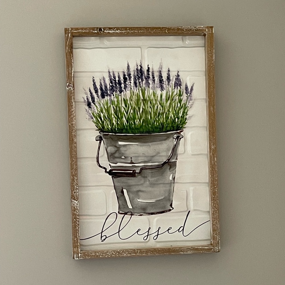 Blessed farm house wall decor